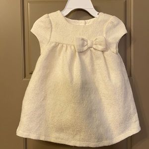 Cat & Jack, dress with bow, size 12 mo.